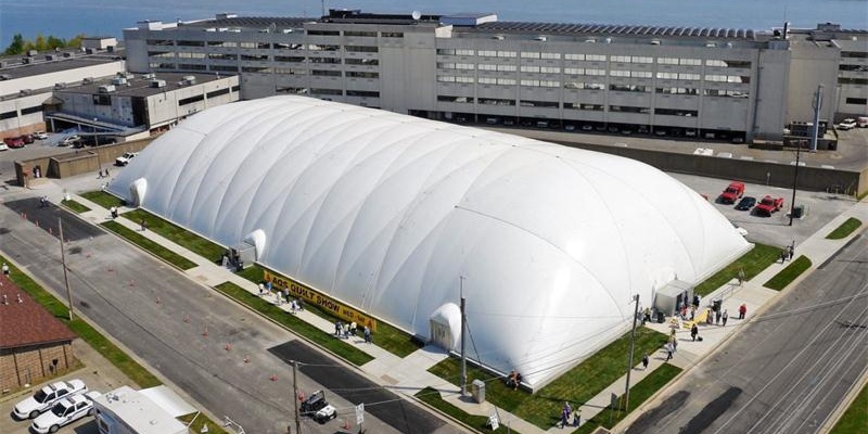 氣膜體育館，讓你這個(gè)冬天愛上運(yùn)動(dòng)！