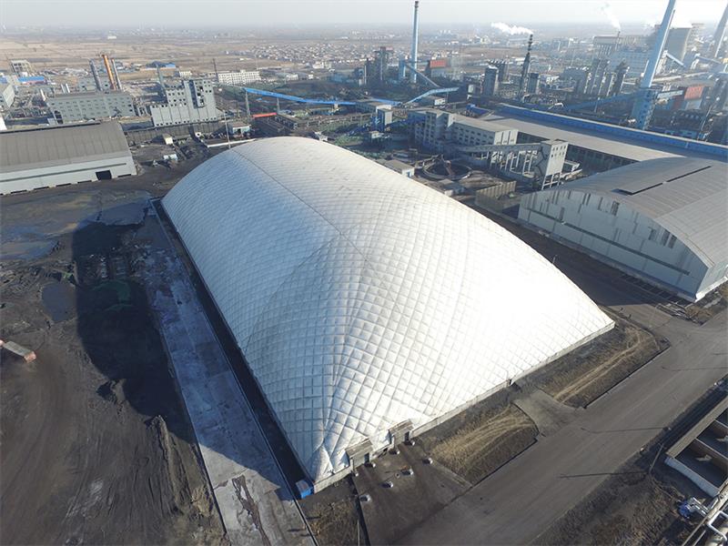 氣膜全封閉儲(chǔ)煤棚 氣膜全封閉儲(chǔ)煤棚