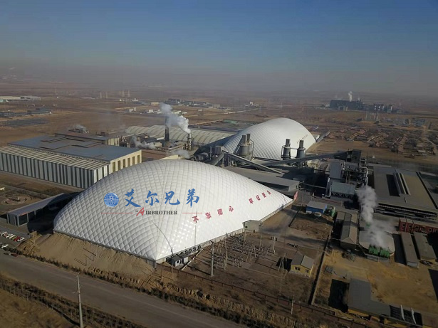 氣膜建筑用實(shí)際行動緩和了露天煤場和環(huán)境的關(guān)系