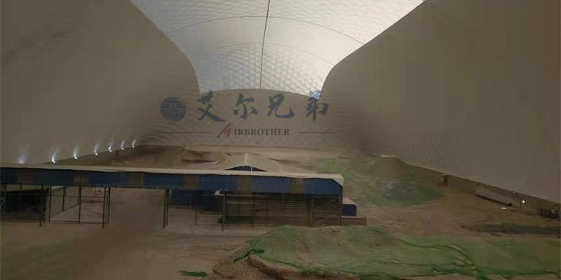 氣膜封閉工程，儲煤場封閉煤庫應(yīng)用