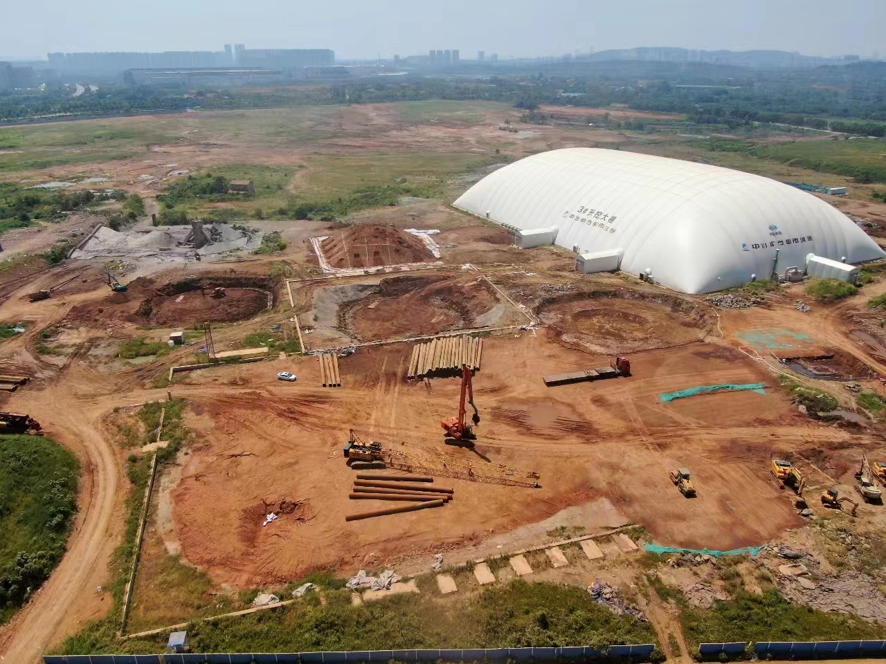 基坑氣膜：建筑工程的環(huán)境守護者與效率革新利器